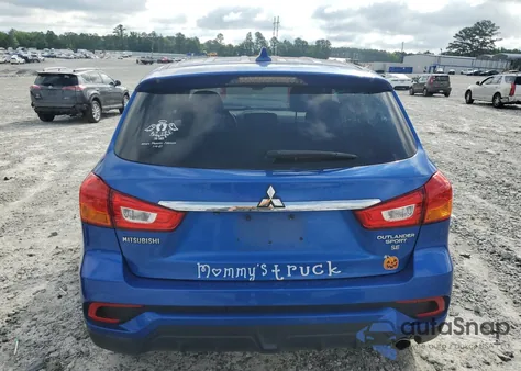 2019 Mitsubishi Outlander Sport Se from USA, damaged, VIN JA4AP4AUXKU006435